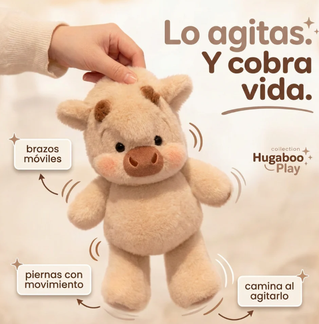 Peluche que Camina Solo + Llavero gratis de regalo