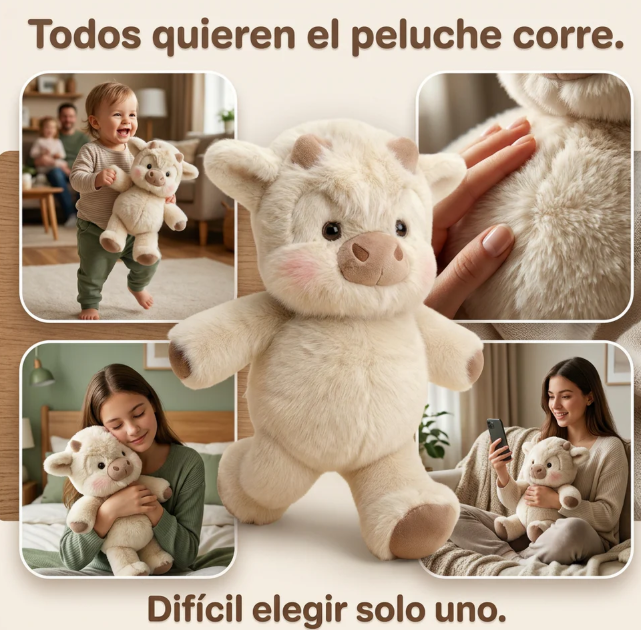 Peluche que Camina Solo + Llavero gratis de regalo