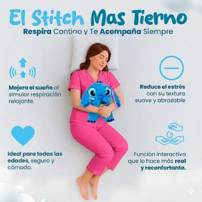 Peluche respiración Stitch